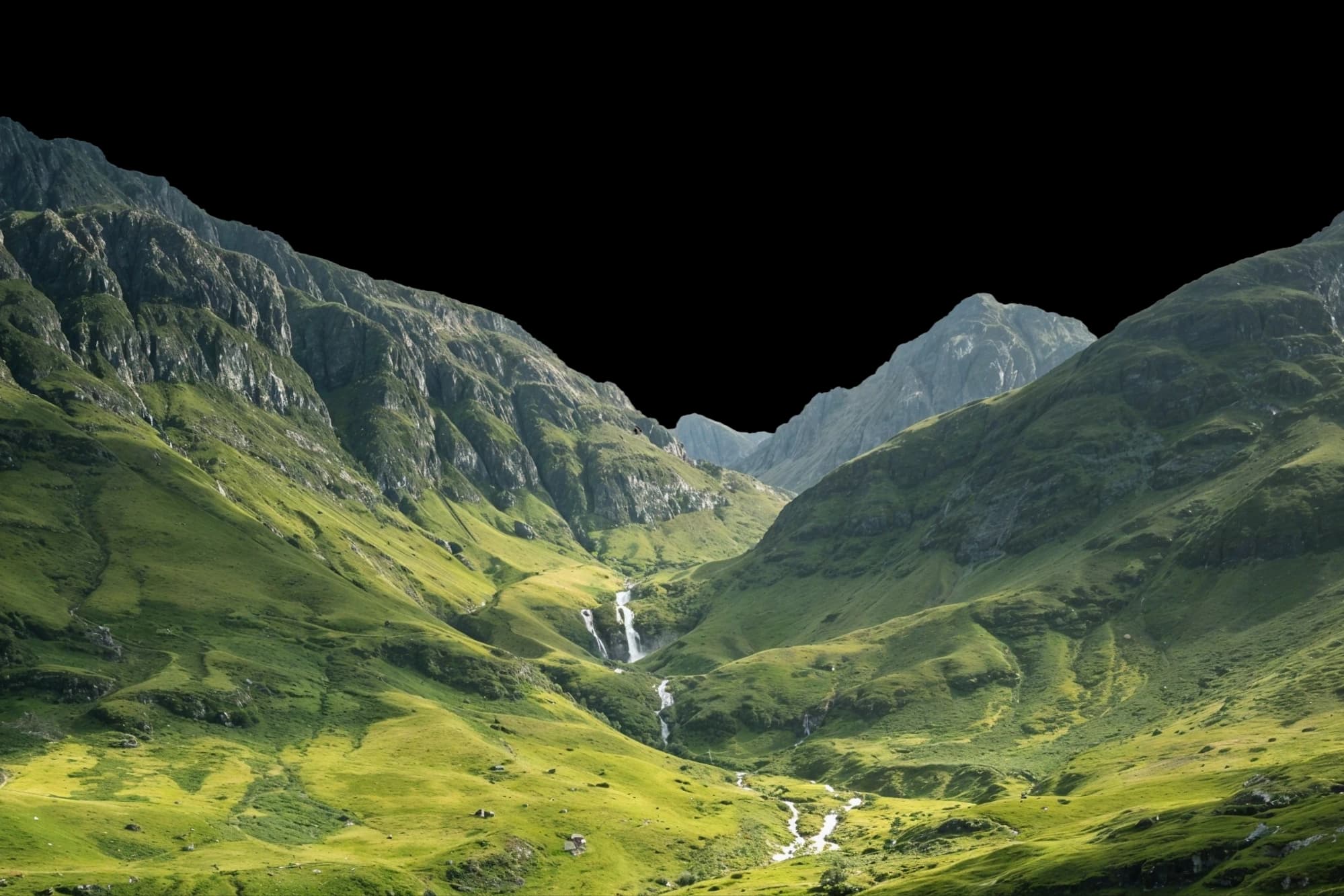 Mountain summit with panoramic view