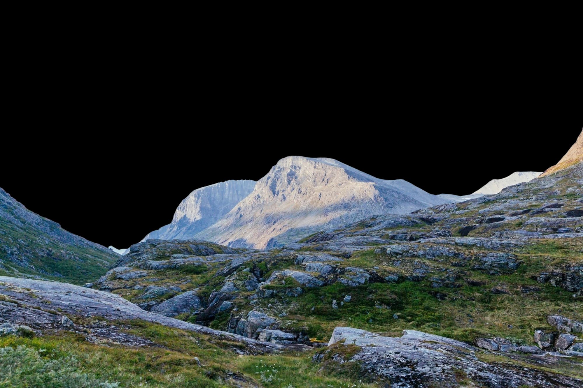 Mountain summit with panoramic view